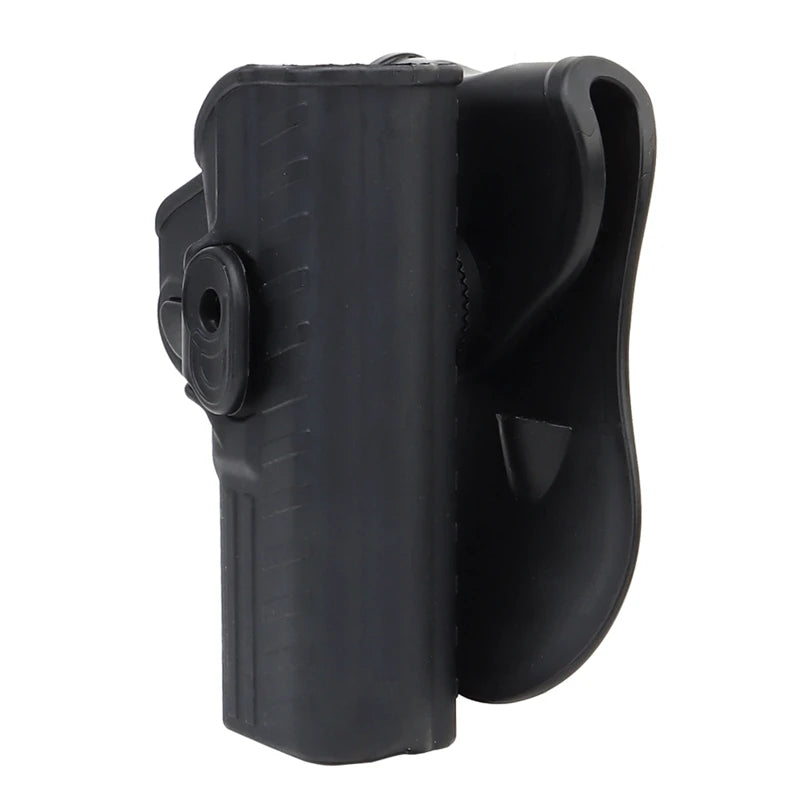 SmartGearPros Tactical Gun Holster for Glock 17/19 - Quick Locking Belt Pistol Holster