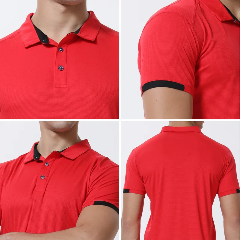 SmartGearPros Quick-Dry Polo – Lightweight Lapel Shirt for Sports & Summer Style