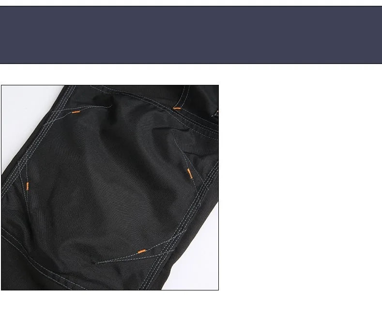 All In One Work Clothes Work Overalls Men Workwear Suit Welding Multi Pockets Jumpsuit Men Work Workshop Repairman Uniform product image showing features or usage