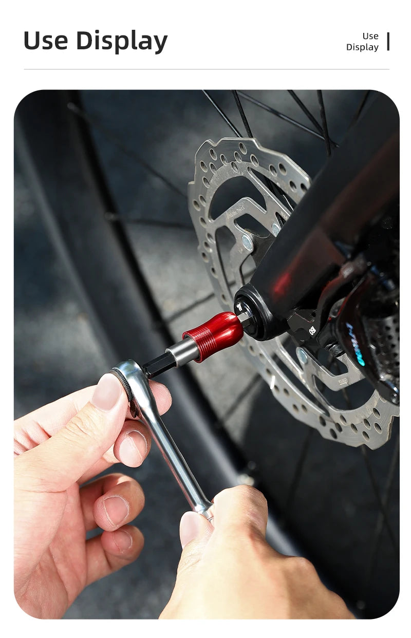 Multifunctional ratchet tool kit image angle 19