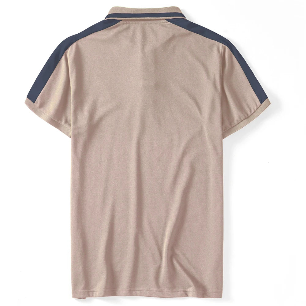 SmartGearPros Embroidered Polo – Men’s Cotton Shirt with Giraffe Design for Casual Class