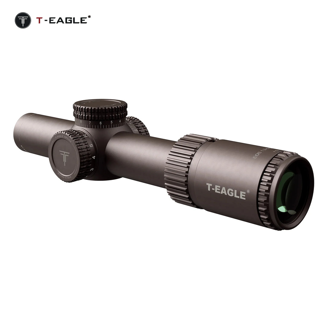 SmartGearPros T-EAGLE EOS 1.2-6 X24 IR Tactical LPVO Riflescope - Hunting Optical Collimator Air Gun