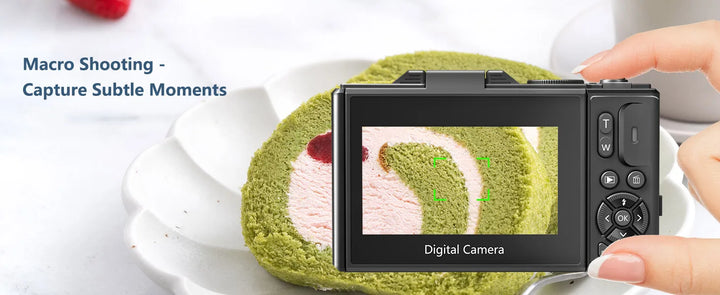 SmartGearPros 4K Compact Digital Camera – 18X Zoom, 48MP Photography & Vlogging Ready
