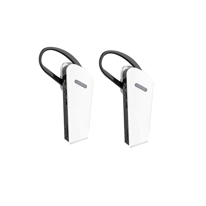 SmartGearPros Mini Wireless Walkie Talkie 3W - 400-470MHz Ear Hook Radio for Beauty Salon Hair Salon Restaurant