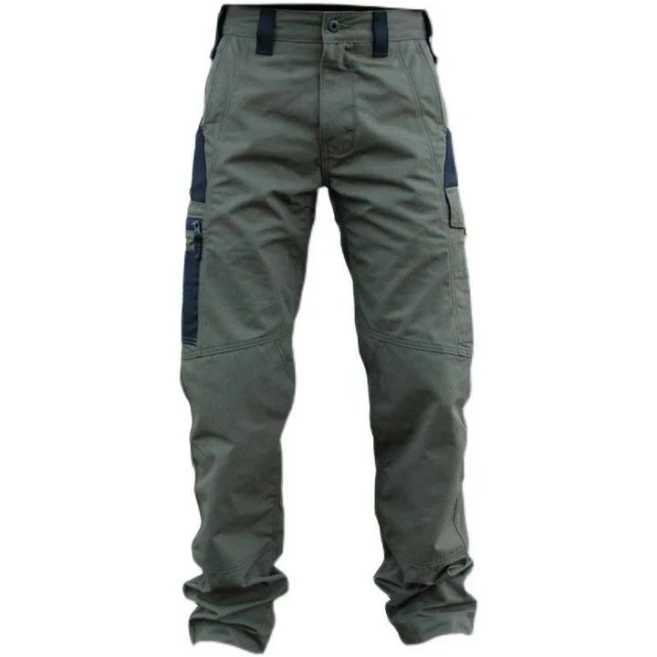 SmartGearPros Men's Rugged Work Pants – Multi-Pocket, Wear-Resistant, Heavy-Duty Straight-Leg Design