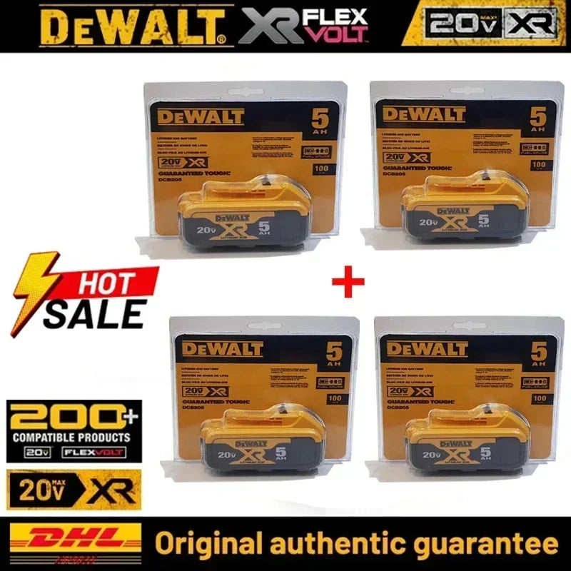 SmartGearPros DeWalt Flexvolt 20V Battery & Fast Charger - 6.0Ah High-Capacity