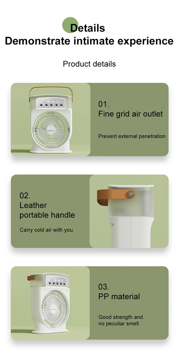 SmartGearPros Mini USB Desk Fan – 4in/6in Portable Metal Cooling Fan for Office, Home & Dorm Use