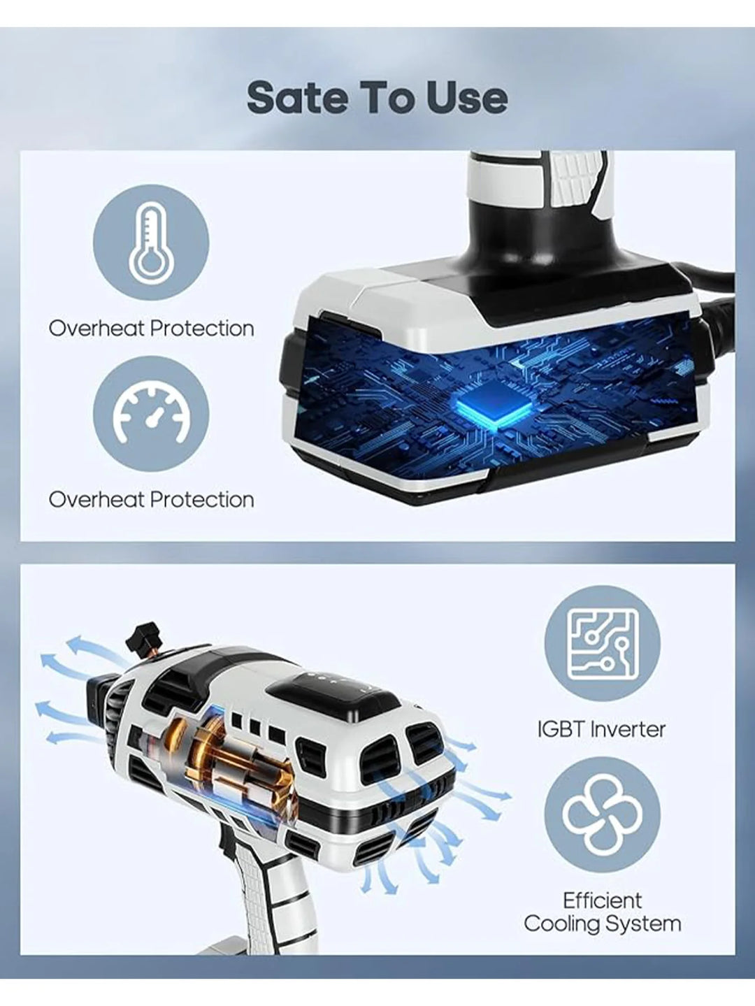 SmartGearPros Handheld Welder Machine – 110V Portable ARC Welding Machine for DIY & Professional Use