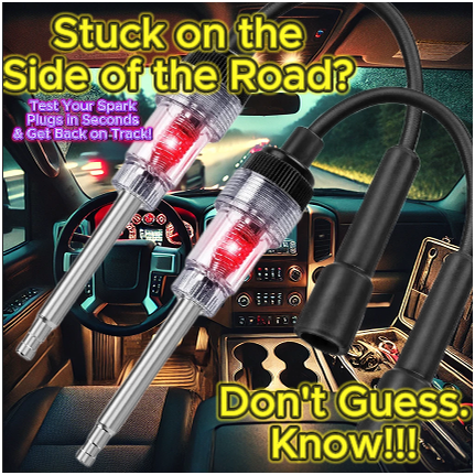 Main image of 2pcs car spark plug tester pen for ignition coil diagnostics