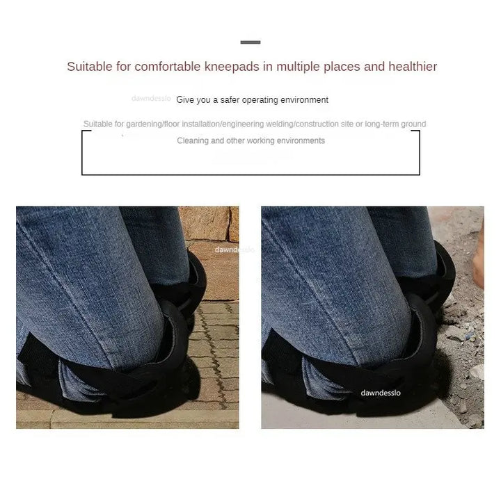 Eva Garden Knee Pad High Density Protection Kneeling Cushion Suitable For Gardening Floor Installation Car Repair product image showing features or usage