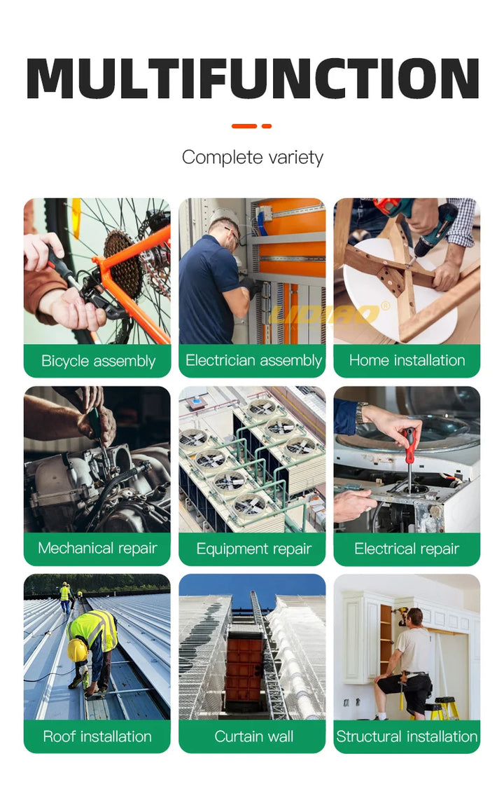 Lidiao 35Pcs Screwdriver Drill Bit Set Magnetic Bit Hexagon Socket Set With Included Storage Case Multifunction Repair Tool Kit product image showing features or usage