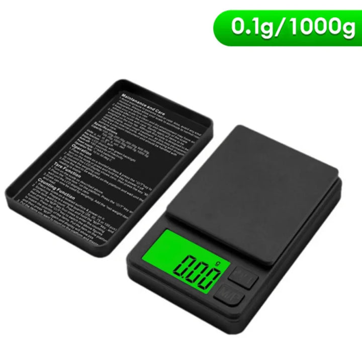 SmartGearPros Precision Pocket Scale – 1000g X 0.1g Digital Gram Scale for Accurate Weighing