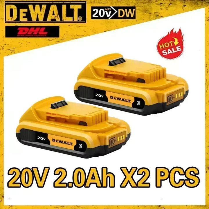 SmartGearPros DeWalt Flexvolt 20V Battery & Fast Charger - 6.0Ah High-Capacity