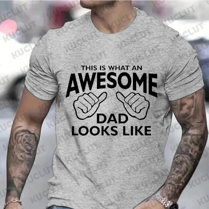 SmartGearPros Awesome Dad Tee – The Ultimate Father's Day Gift! 🎁👕