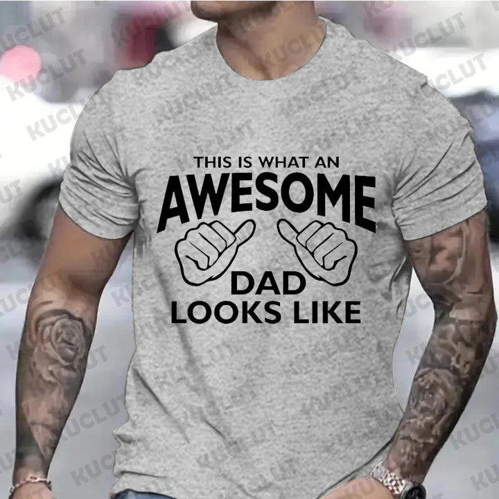 SmartGearPros Awesome Dad Tee – The Ultimate Father's Day Gift! 🎁👕