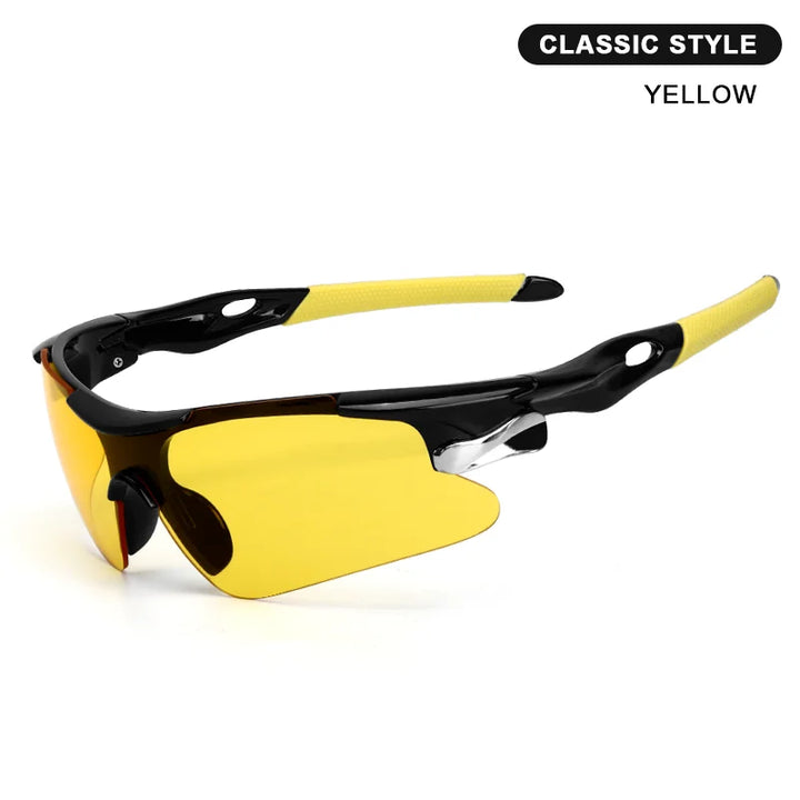 Riderace Sports Men Sunglasses Road Bicycle Glasses Mountain Cycling Riding Protection Goggles Eyewear Mtb Bike Sun Glasses product image showing features or usage