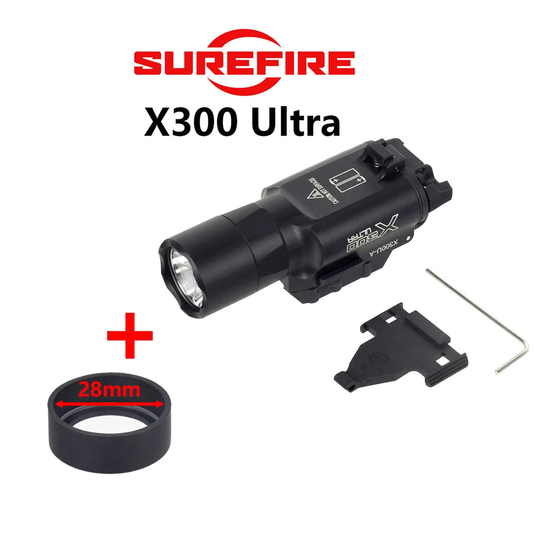 SmartGearPros Tactical SureFire M600 Weapons Flashlight - Hunting Scout Torch for AR15 Rifle