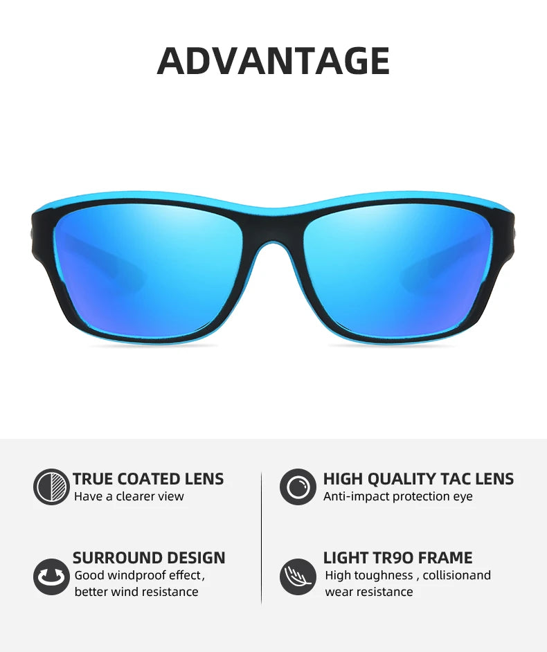SmartGearPros SmartGearPros Polarized Sports Sunglasses – UV400 Protection for Fishing, Baseball, Softball, Running & Outdoor Adventures