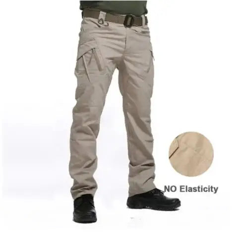 SmartGearPros Men's Rugged Work Pants – Multi-Pocket, Wear-Resistant, Heavy-Duty Straight-Leg Design