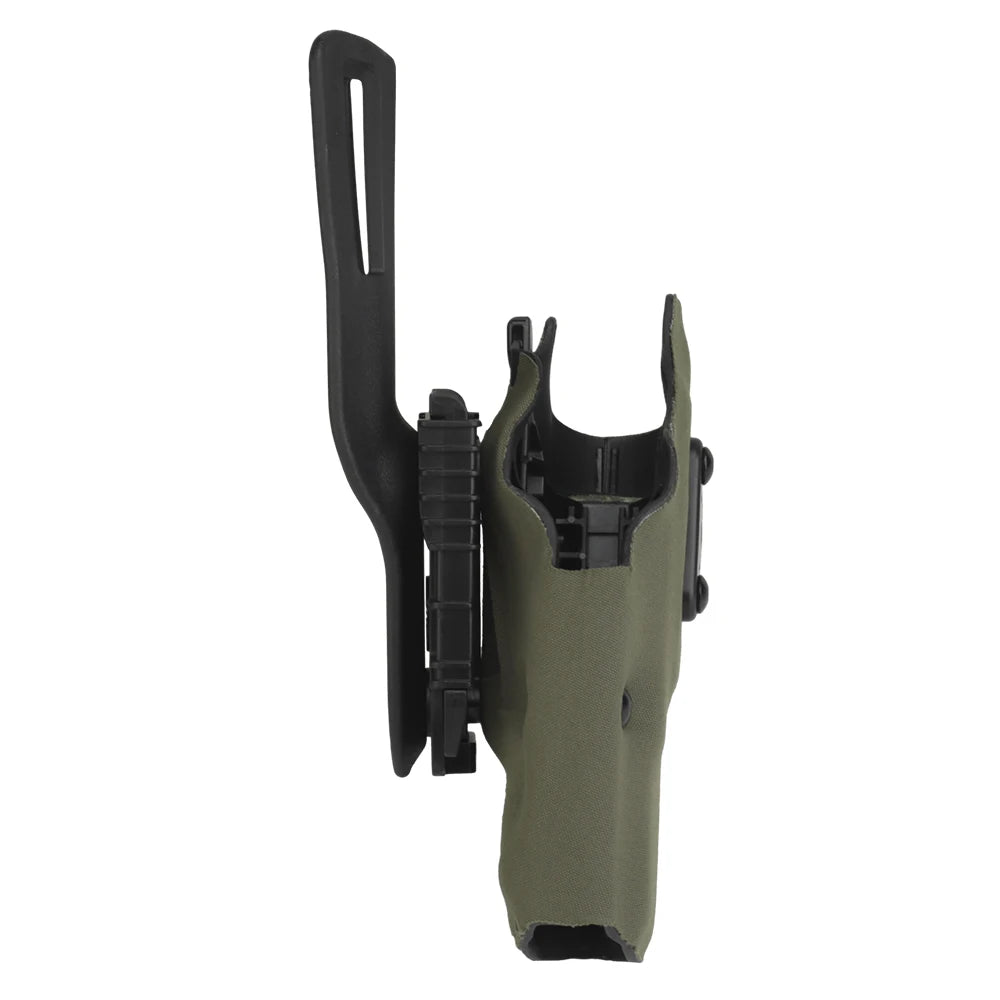 SmartGearPros OPHIDIANTAC Light Quick Release Pistol Holster - G17 X300 QLS Belt Fork System