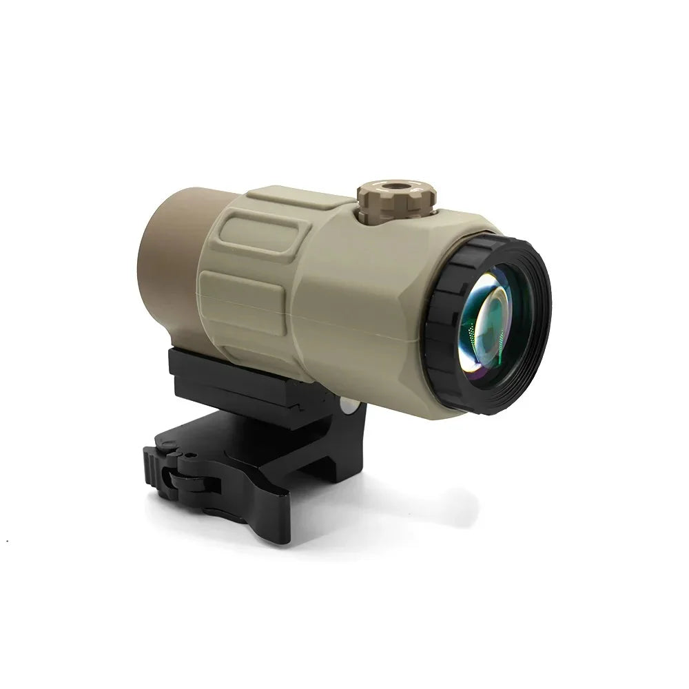 EVOLUTION GEAR G45 Tactical Magnifier – 5x Flip-to-Side Scope