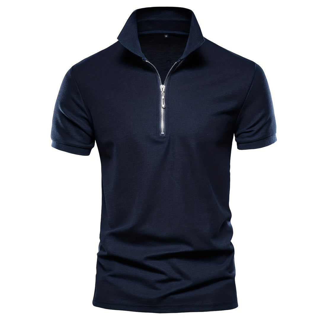 SmartGearPros Embroidered Polo – Men’s Cotton Shirt with Giraffe Design for Casual Class