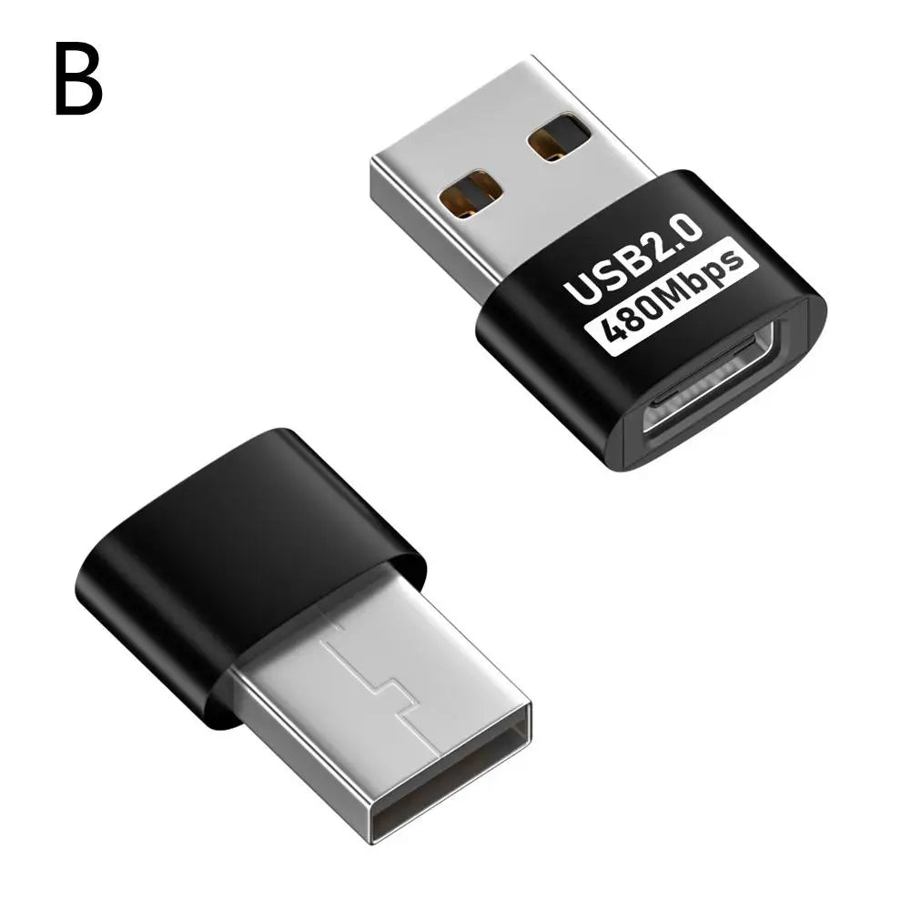 SmartGearPros USB to Type-C Adapter | Universal OTG USB-C to USB-A & Micro USB Converter | Fast Data Transfer & Charging for Huawei, POCO, Laptops & More