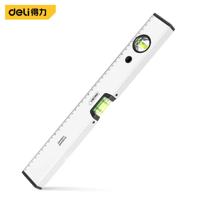 SmartGearPros Precision Spirit Level Ruler – Non-Magnetic Aluminum 300mm–600mm Straight Edge Tool