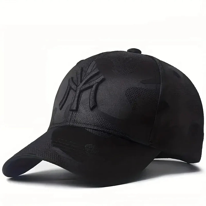 SmartGearPros Camo Letter Cap - Rugged Embroidered Baseball Hat