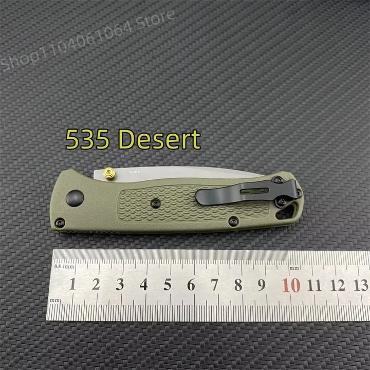 SmartGearPros BM 535 Bugout Multi EDC Folding Knife - Grivory Handle Ultra Lightweight Tactical