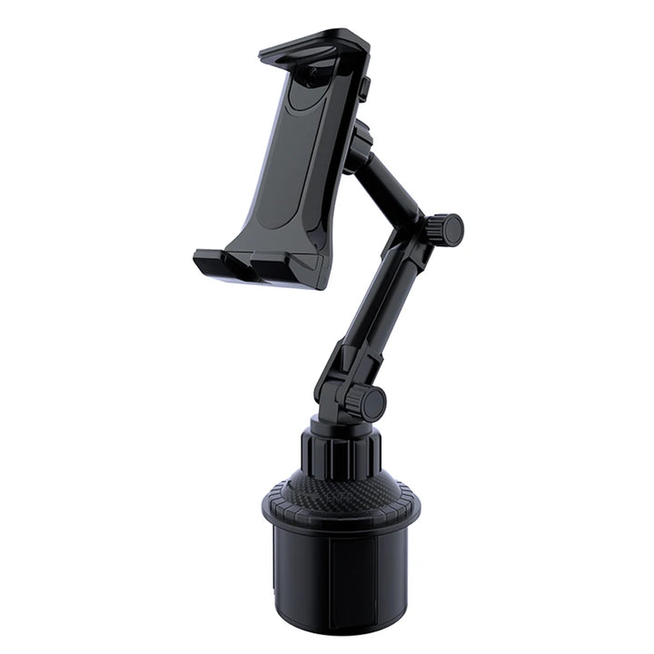 SmartGearPros SmartGearPros 360° Adjustable Cup Holder Mount – Secure Stand for Smartphones & Tablets (4"-12") with Tilt Bar & Rotatable Base