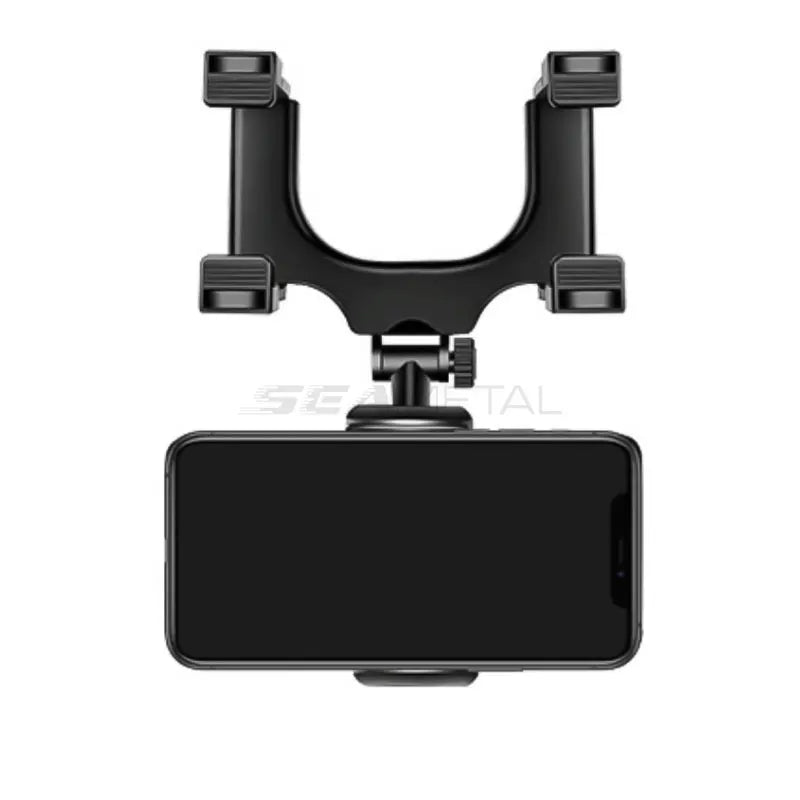 SmartGearPros SmartGearPros Rearview Mirror Phone Holder – 360° Rotating Car Mount for Safe Hands-Free Navigation & GPS