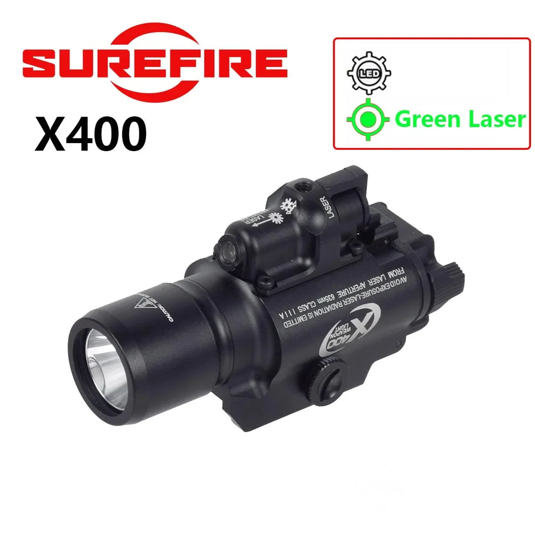 SmartGearPros Tactical SureFire M600 Weapons Flashlight - Hunting Scout Torch for AR15 Rifle