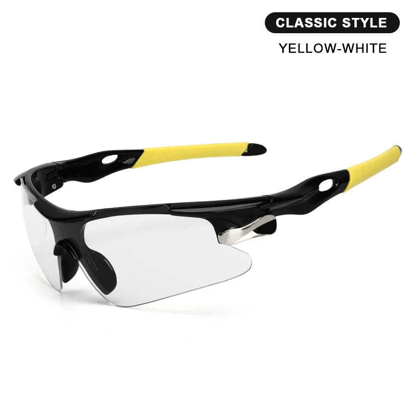 Riderace Sports Men Sunglasses Road Bicycle Glasses Mountain Cycling Riding Protection Goggles Eyewear Mtb Bike Sun Glasses product image showing features or usage