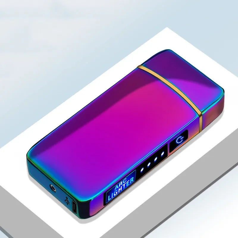 SmartGearPros Windproof Electric Plasma Lighter – Rechargeable, Flameless & USB Powered for Camping or Everyday Carry