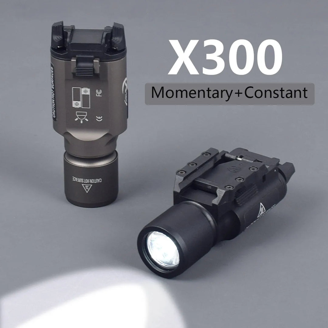 LAMBUL X300 Ultra Tactical Weapon Light – LED Pistol Flashlight