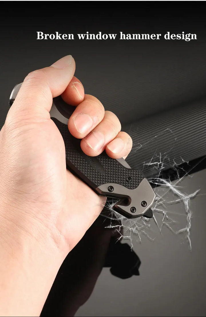 Tactical Folding Knife – Stainless Steel Survival & Camping Blade