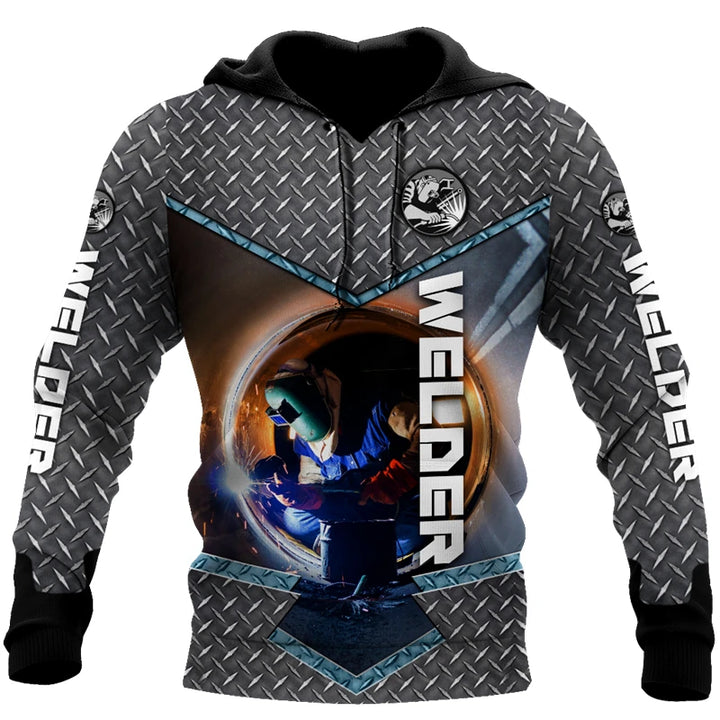 SmartGearPros Men's Hoodie Electric welder Pattern Hoodie Women Sweatshirts 3D Print Fashion Autumn Harajuku Unisex Hoodie Casual Tracksuit – Stylish, Comfortable & High-Quality Apparel