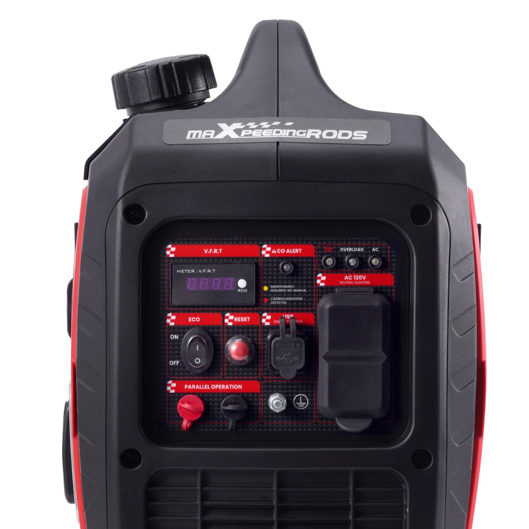 SmartGearPros 2850W Portable Inverter Generator - Super Quiet Home Backup Outdoor Power