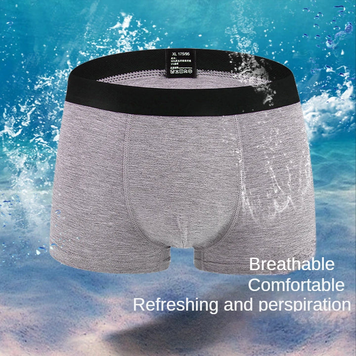 SmartGearPros BambooFlex Boxer Set - 6-Pack Ultra-Soft Breathable Underwear