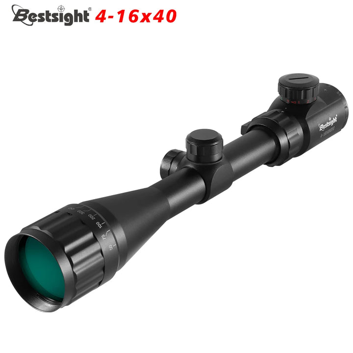 Bestsight 4-16x40 rifle scope on a white background