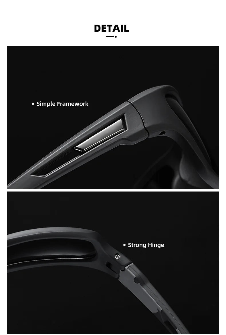 SmartGearPros Fashion Polarized Sunglasses – Sporty Unisex Shades with UV400 for Driving & Daily Wear