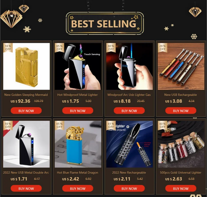 SmartGearPros Windproof Electric Plasma Lighter – Rechargeable, Flameless & USB Powered for Camping or Everyday Carry