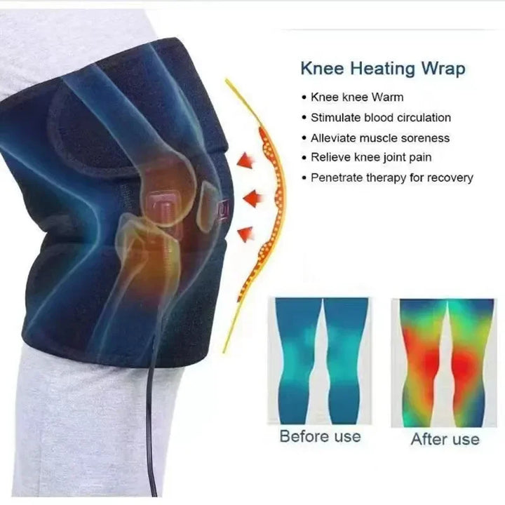 SmartGearPros Electric Heated Knee Pad – Pain Relief & Joint Support for Arthritis & Injury Recovery