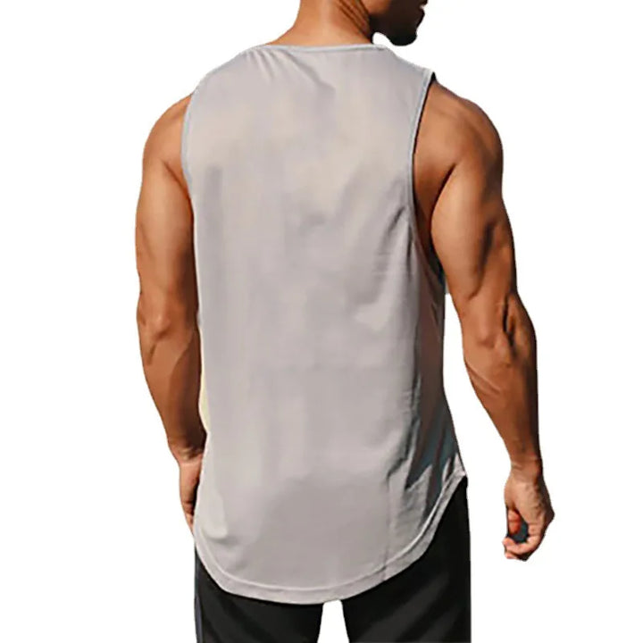 SmartGearPros Men's Gym Tank – Breathable, Sleeveless Muscle Tee for Summer Workouts