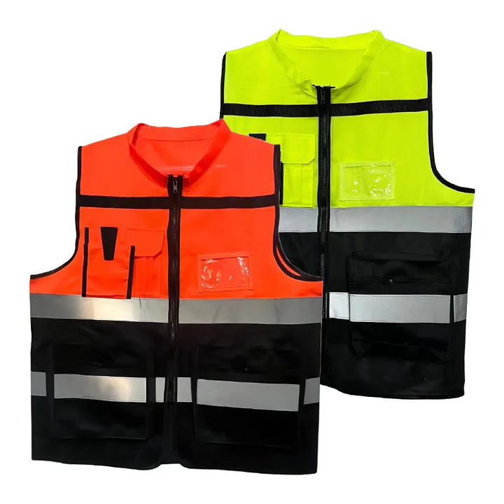 SmartGearPros Mesh Safety Vest – Breathable Reflective Gear for High-Visibility Work