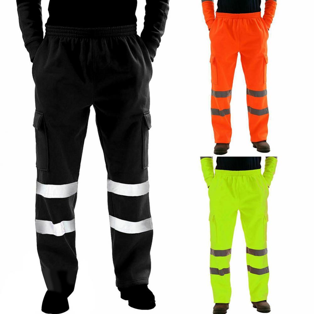 SmartGearPros Reflective Workwear Set – High-Vis Jacket + Pants for Sanitation, Construction & Road Crews