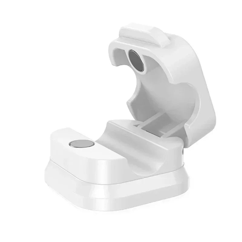 SmartGearPros Magnetic Cable Clip – Adhesive Cord Organizer with Snap-On Holders for Desk, Car & Wall Use