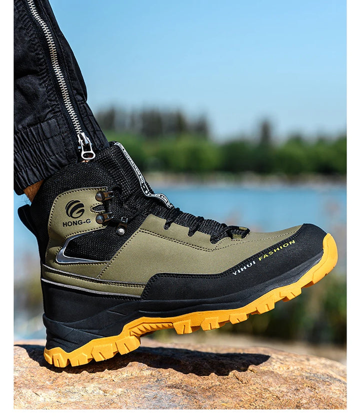 Work Boots Steel Toe Safety Shoes Men Women Anti Smash Work Shoes Sneakers Lightweight Safety Shoes Men Indestructible Boots product image showing features or usage