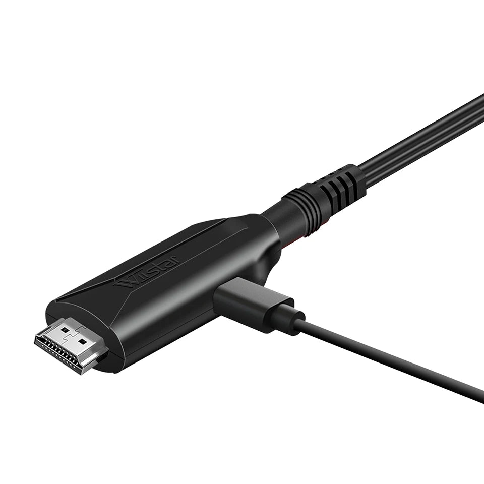 SmartGearPros HDMI to SCART Converter – AV Adapter for Retro TVs, DVD Players & Legacy Displays